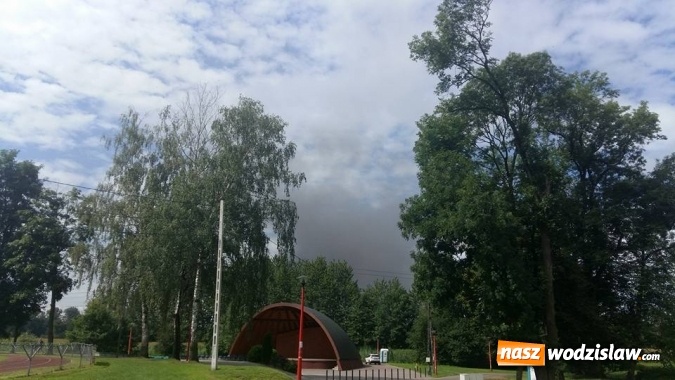 Zdjęcie w galerii na portalu naszwodzislaw.com: Pożar w Czechach. Godów zadymiony wiadomości z regionu