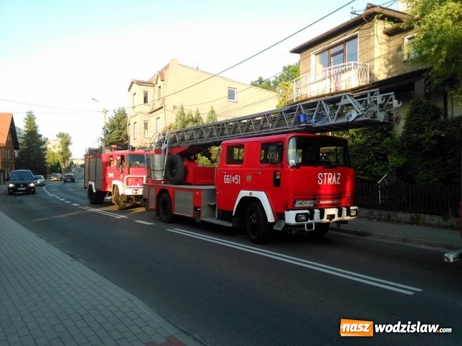 Zdjęcie w galerii na portalu naszwodzislaw.com: W Radlinie palił się sklep. 19 strażaków pognało na Rogozina  wiadomości z regionu