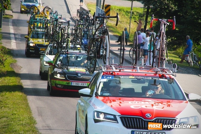 Zdjęcie w galerii na portalu naszwodzislaw.com: Tour de Pologne przejechał przez nasz powiat. ZDJĘCIA wiadomości z regionu