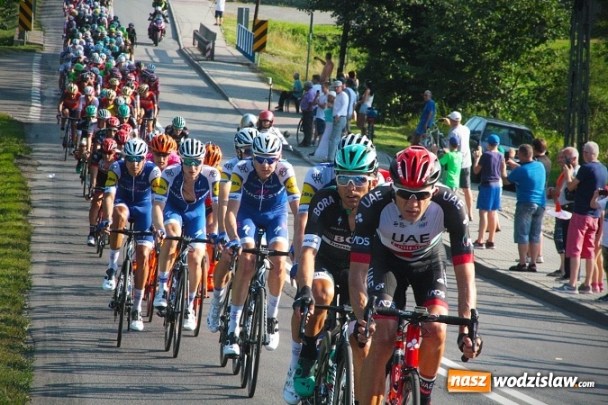 Zdjęcie w galerii na portalu naszwodzislaw.com: Tour de Pologne przejechał przez nasz powiat. ZDJĘCIA wiadomości z regionu