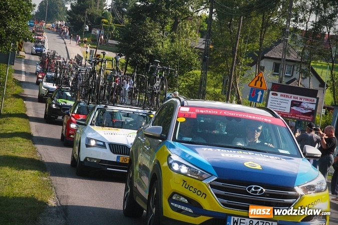 Zdjęcie w galerii na portalu naszwodzislaw.com: Tour de Pologne przejechał przez nasz powiat. ZDJĘCIA wiadomości z regionu