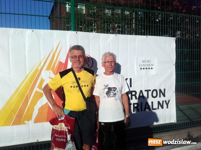 Zdjęcie w galerii na portalu naszwodzislaw.com: Wodzisławski zawodnik na podium III Pólmaratonu w Rudzie Śląskiej  wiadomości z regionu