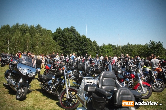 Zdjęcie w galerii na portalu naszwodzislaw.com: Ponad 350 motocyklistów na zlocie w Skrbeńsku wiadomości z regionu
