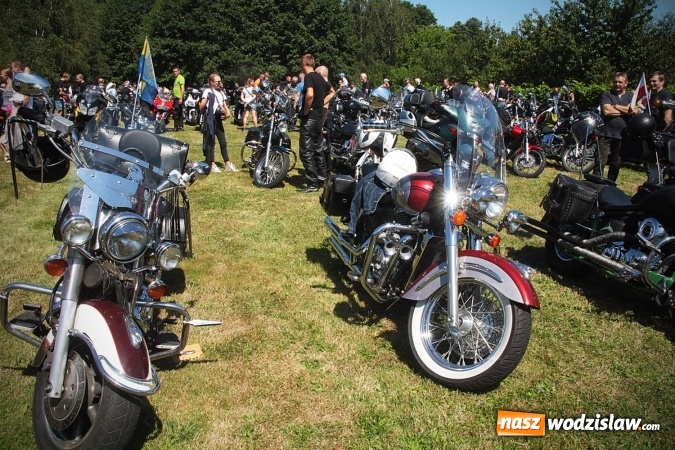 Zdjęcie w galerii na portalu naszwodzislaw.com: Ponad 350 motocyklistów na zlocie w Skrbeńsku wiadomości z regionu