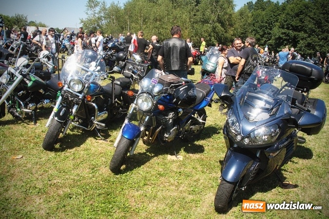 Zdjęcie w galerii na portalu naszwodzislaw.com: Ponad 350 motocyklistów na zlocie w Skrbeńsku wiadomości z regionu
