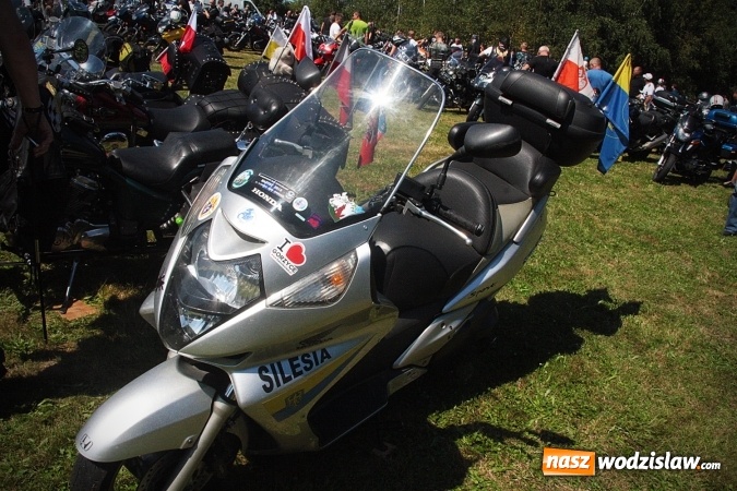 Zdjęcie w galerii na portalu naszwodzislaw.com: Ponad 350 motocyklistów na zlocie w Skrbeńsku wiadomości z regionu