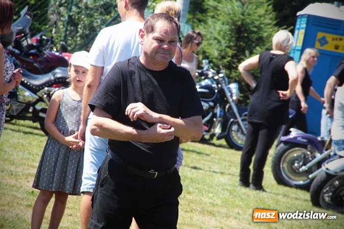 Zdjęcie w galerii na portalu naszwodzislaw.com: Ponad 350 motocyklistów na zlocie w Skrbeńsku wiadomości z regionu