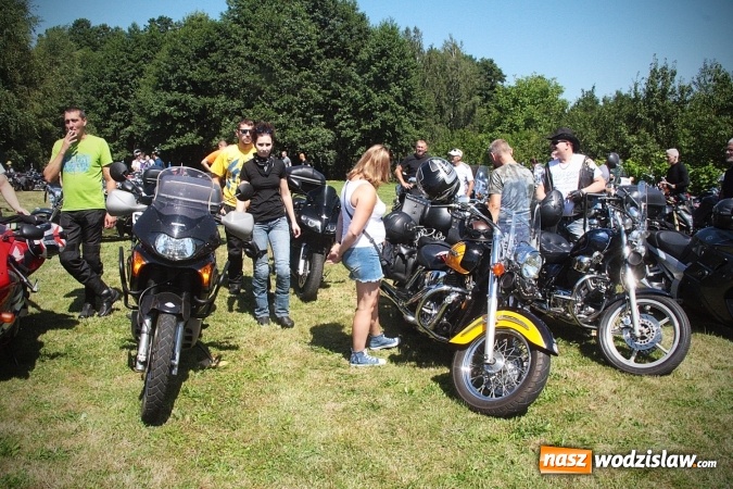 Zdjęcie w galerii na portalu naszwodzislaw.com: Ponad 350 motocyklistów na zlocie w Skrbeńsku wiadomości z regionu