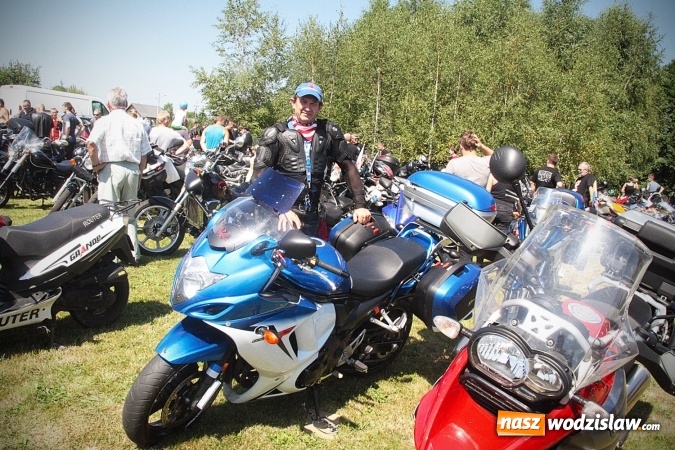 Zdjęcie w galerii na portalu naszwodzislaw.com: Ponad 350 motocyklistów na zlocie w Skrbeńsku wiadomości z regionu