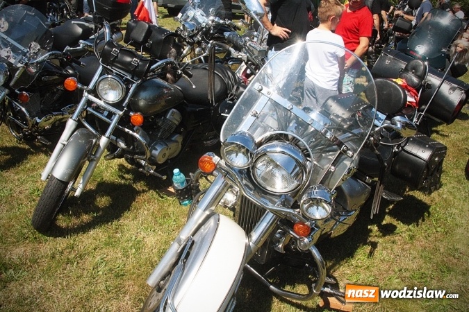 Zdjęcie w galerii na portalu naszwodzislaw.com: Ponad 350 motocyklistów na zlocie w Skrbeńsku wiadomości z regionu