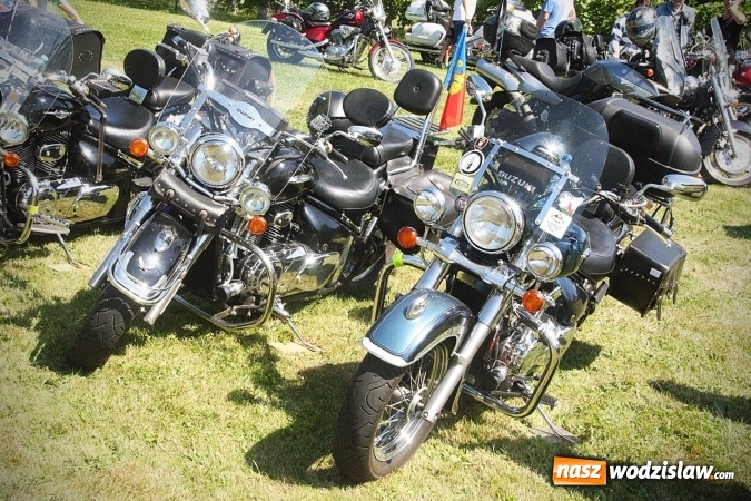 Zdjęcie w galerii na portalu naszwodzislaw.com: Ponad 350 motocyklistów na zlocie w Skrbeńsku wiadomości z regionu
