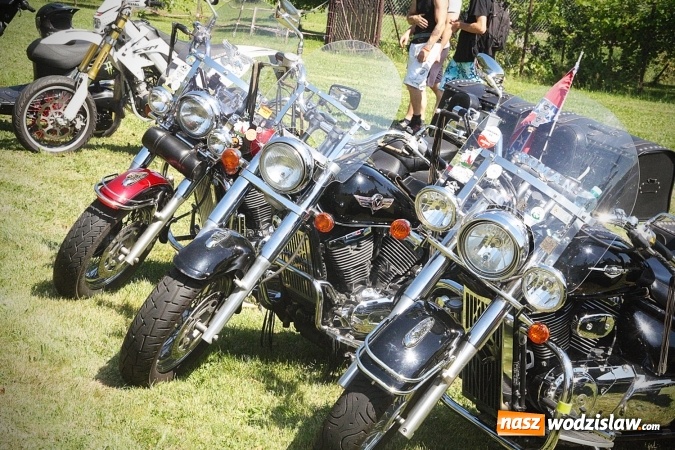 Zdjęcie w galerii na portalu naszwodzislaw.com: Ponad 350 motocyklistów na zlocie w Skrbeńsku wiadomości z regionu
