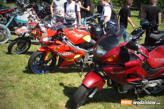 Zdjęcie w galerii na portalu naszwodzislaw.com: Ponad 350 motocyklistów na zlocie w Skrbeńsku wiadomości z regionu