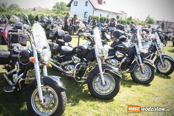 Zdjęcie w galerii na portalu naszwodzislaw.com: Ponad 350 motocyklistów na zlocie w Skrbeńsku wiadomości z regionu