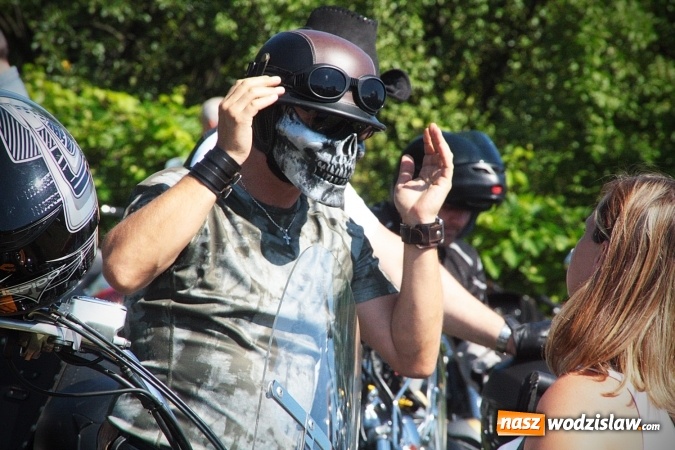 Zdjęcie w galerii na portalu naszwodzislaw.com: Ponad 350 motocyklistów na zlocie w Skrbeńsku wiadomości z regionu