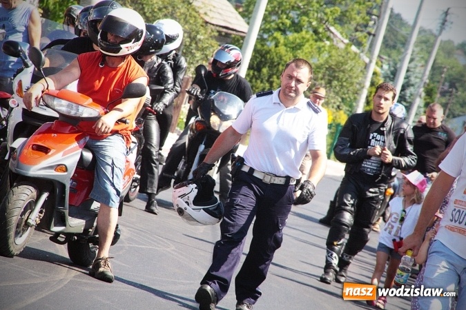 Zdjęcie w galerii na portalu naszwodzislaw.com: Ponad 350 motocyklistów na zlocie w Skrbeńsku wiadomości z regionu