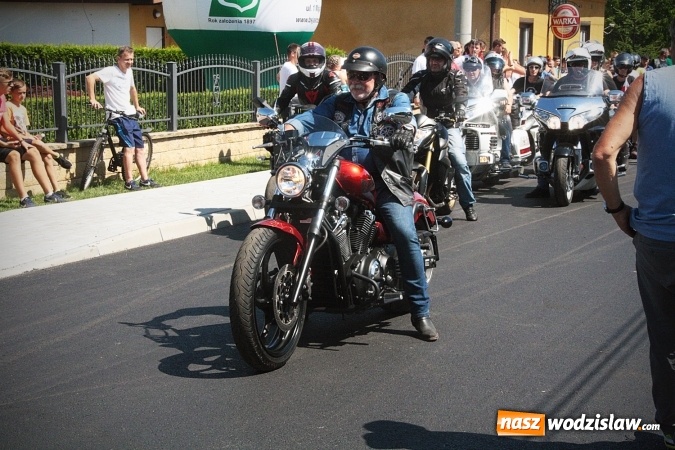 Zdjęcie w galerii na portalu naszwodzislaw.com: Ponad 350 motocyklistów na zlocie w Skrbeńsku wiadomości z regionu