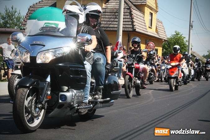 Zdjęcie w galerii na portalu naszwodzislaw.com: Ponad 350 motocyklistów na zlocie w Skrbeńsku wiadomości z regionu
