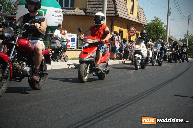 Zdjęcie w galerii na portalu naszwodzislaw.com: Ponad 350 motocyklistów na zlocie w Skrbeńsku wiadomości z regionu