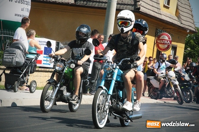 Zdjęcie w galerii na portalu naszwodzislaw.com: Ponad 350 motocyklistów na zlocie w Skrbeńsku wiadomości z regionu