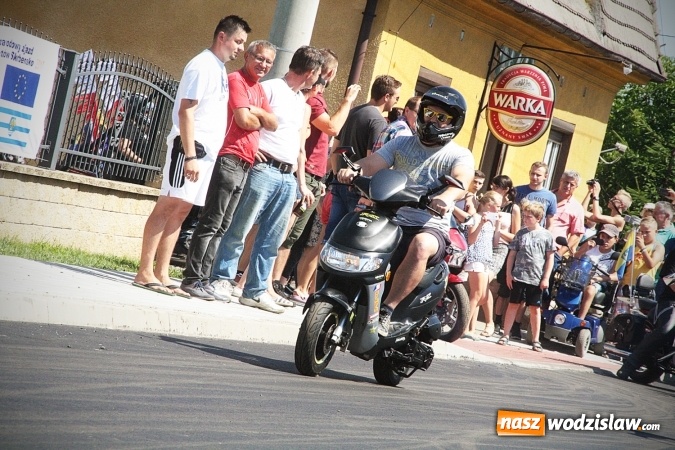 Zdjęcie w galerii na portalu naszwodzislaw.com: Ponad 350 motocyklistów na zlocie w Skrbeńsku wiadomości z regionu