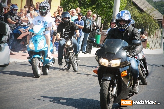 Zdjęcie w galerii na portalu naszwodzislaw.com: Ponad 350 motocyklistów na zlocie w Skrbeńsku wiadomości z regionu
