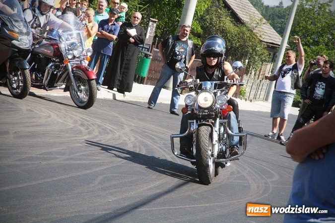 Zdjęcie w galerii na portalu naszwodzislaw.com: Ponad 350 motocyklistów na zlocie w Skrbeńsku wiadomości z regionu