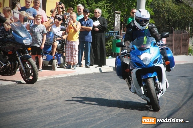 Zdjęcie w galerii na portalu naszwodzislaw.com: Ponad 350 motocyklistów na zlocie w Skrbeńsku wiadomości z regionu