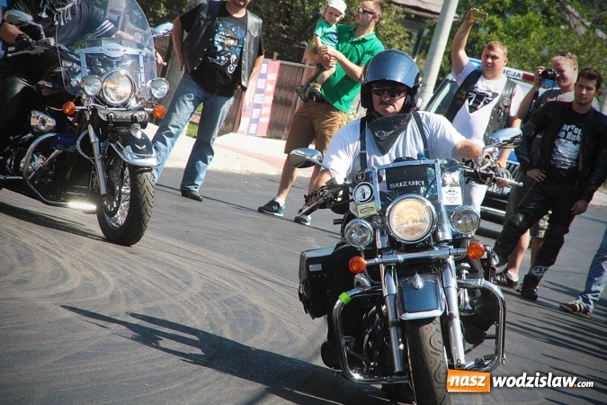 Zdjęcie w galerii na portalu naszwodzislaw.com: Ponad 350 motocyklistów na zlocie w Skrbeńsku wiadomości z regionu