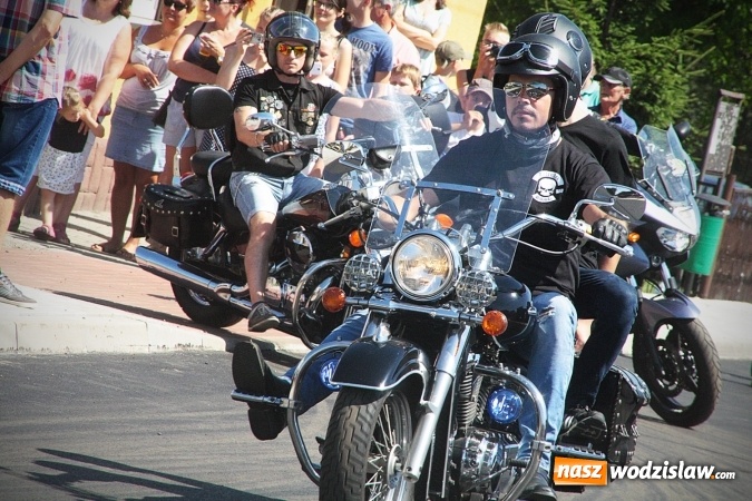 Zdjęcie w galerii na portalu naszwodzislaw.com: Ponad 350 motocyklistów na zlocie w Skrbeńsku wiadomości z regionu