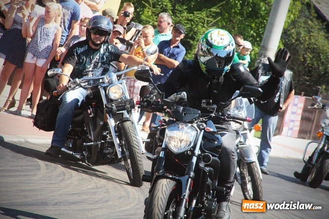Zdjęcie w galerii na portalu naszwodzislaw.com: Ponad 350 motocyklistów na zlocie w Skrbeńsku wiadomości z regionu