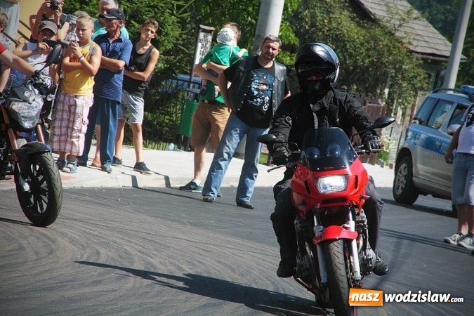 Zdjęcie w galerii na portalu naszwodzislaw.com: Ponad 350 motocyklistów na zlocie w Skrbeńsku wiadomości z regionu