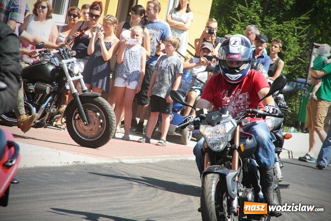 Zdjęcie w galerii na portalu naszwodzislaw.com: Ponad 350 motocyklistów na zlocie w Skrbeńsku wiadomości z regionu