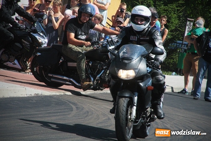 Zdjęcie w galerii na portalu naszwodzislaw.com: Ponad 350 motocyklistów na zlocie w Skrbeńsku wiadomości z regionu