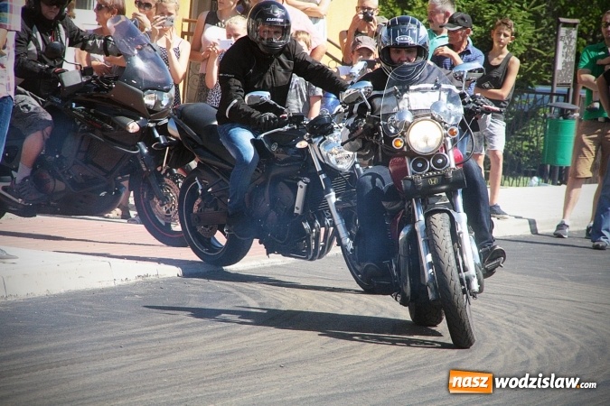 Zdjęcie w galerii na portalu naszwodzislaw.com: Ponad 350 motocyklistów na zlocie w Skrbeńsku wiadomości z regionu