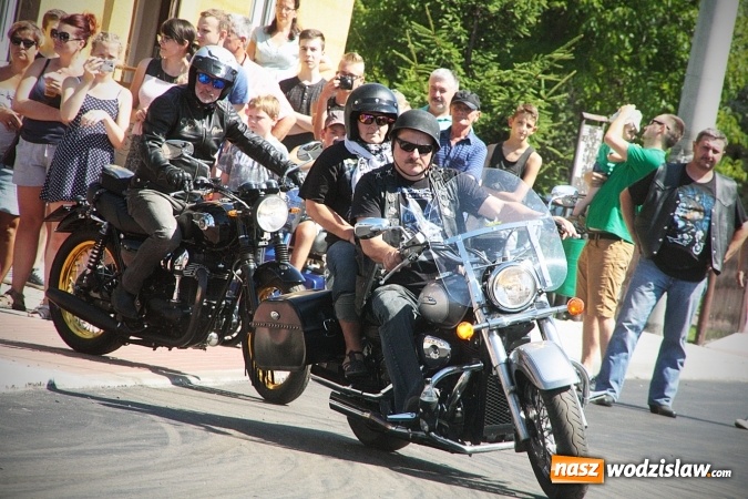 Zdjęcie w galerii na portalu naszwodzislaw.com: Ponad 350 motocyklistów na zlocie w Skrbeńsku wiadomości z regionu