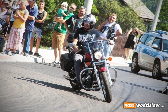 Zdjęcie w galerii na portalu naszwodzislaw.com: Ponad 350 motocyklistów na zlocie w Skrbeńsku wiadomości z regionu