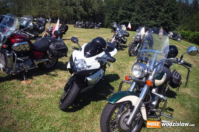 Zdjęcie w galerii na portalu naszwodzislaw.com: Ponad 350 motocyklistów na zlocie w Skrbeńsku wiadomości z regionu