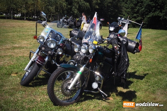 Zdjęcie w galerii na portalu naszwodzislaw.com: Ponad 350 motocyklistów na zlocie w Skrbeńsku wiadomości z regionu