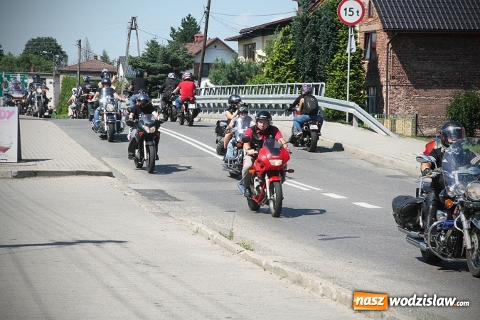 Zdjęcie w galerii na portalu naszwodzislaw.com: Ponad 350 motocyklistów na zlocie w Skrbeńsku wiadomości z regionu