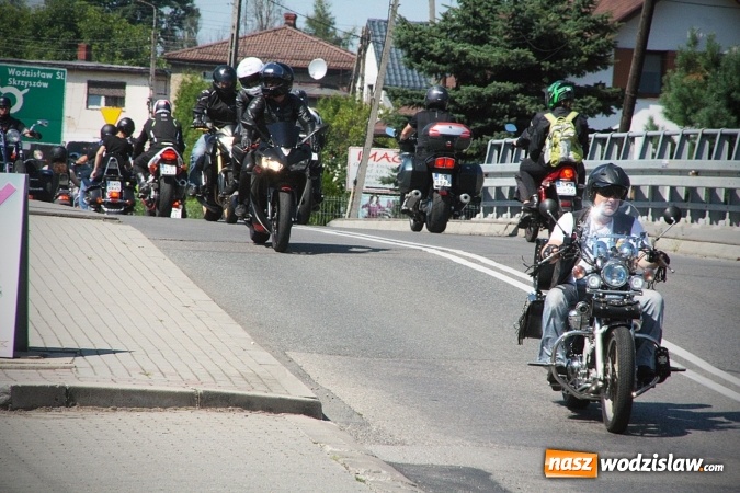 Zdjęcie w galerii na portalu naszwodzislaw.com: Ponad 350 motocyklistów na zlocie w Skrbeńsku wiadomości z regionu