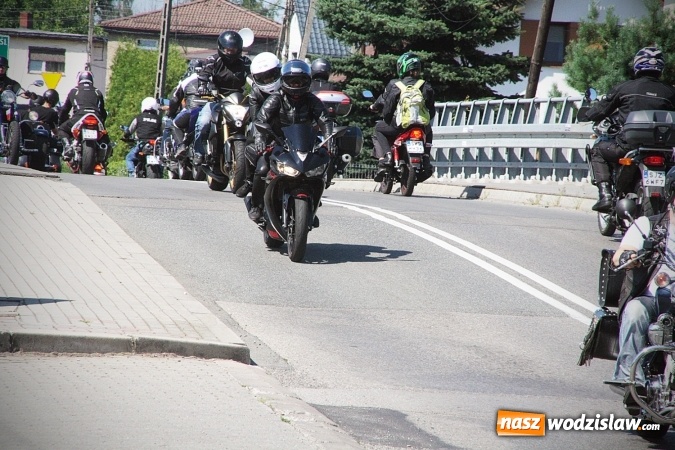 Zdjęcie w galerii na portalu naszwodzislaw.com: Ponad 350 motocyklistów na zlocie w Skrbeńsku wiadomości z regionu