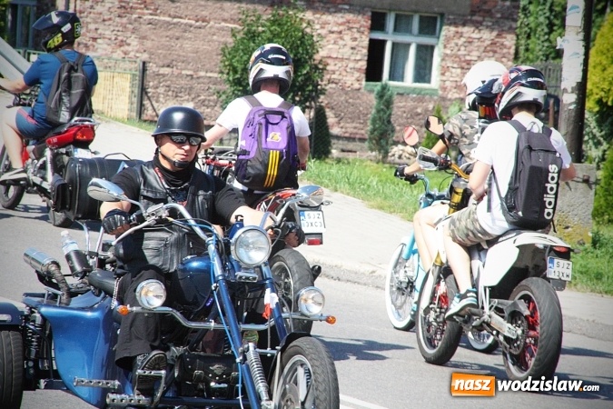 Zdjęcie w galerii na portalu naszwodzislaw.com: Ponad 350 motocyklistów na zlocie w Skrbeńsku wiadomości z regionu