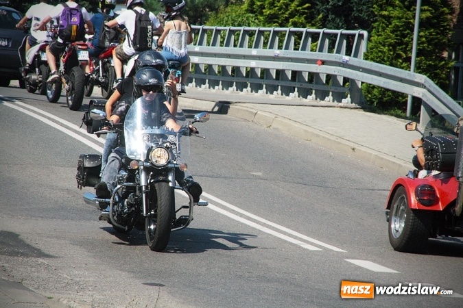 Zdjęcie w galerii na portalu naszwodzislaw.com: Ponad 350 motocyklistów na zlocie w Skrbeńsku wiadomości z regionu