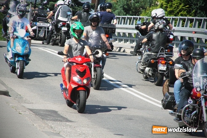 Zdjęcie w galerii na portalu naszwodzislaw.com: Ponad 350 motocyklistów na zlocie w Skrbeńsku wiadomości z regionu