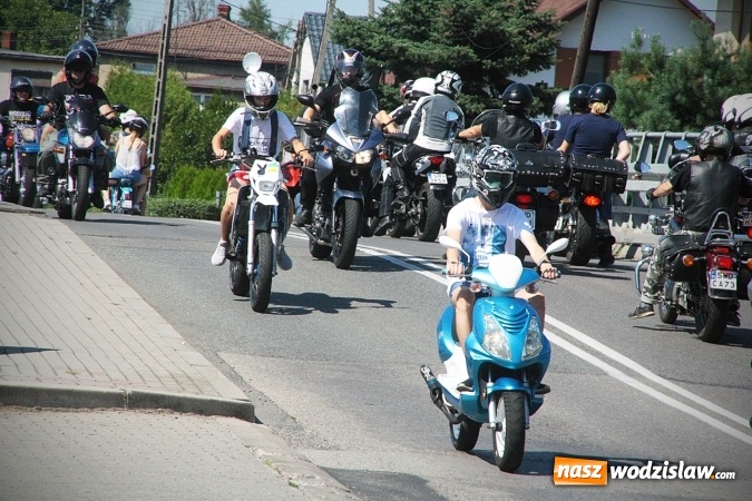 Zdjęcie w galerii na portalu naszwodzislaw.com: Ponad 350 motocyklistów na zlocie w Skrbeńsku wiadomości z regionu