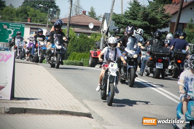 Zdjęcie w galerii na portalu naszwodzislaw.com: Ponad 350 motocyklistów na zlocie w Skrbeńsku wiadomości z regionu