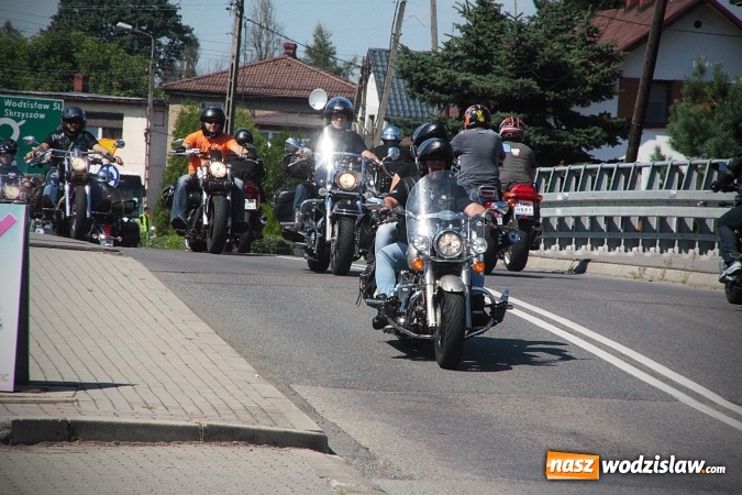 Zdjęcie w galerii na portalu naszwodzislaw.com: Ponad 350 motocyklistów na zlocie w Skrbeńsku wiadomości z regionu