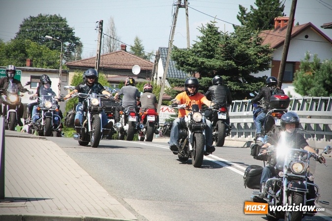 Zdjęcie w galerii na portalu naszwodzislaw.com: Ponad 350 motocyklistów na zlocie w Skrbeńsku wiadomości z regionu
