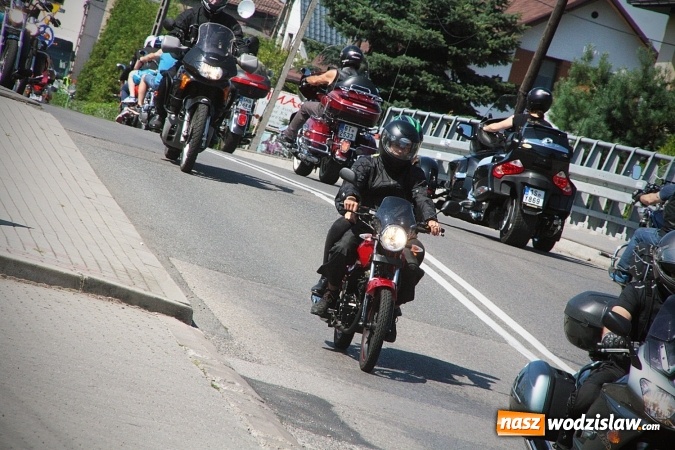 Zdjęcie w galerii na portalu naszwodzislaw.com: Ponad 350 motocyklistów na zlocie w Skrbeńsku wiadomości z regionu